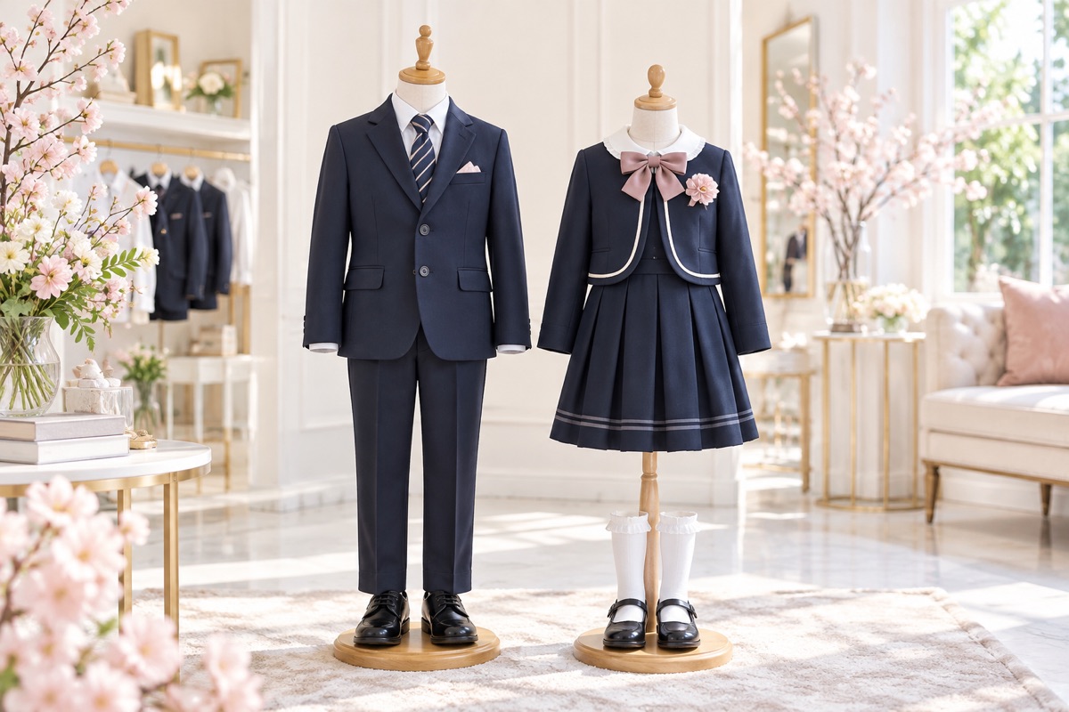小学校卒業式用のレンタルスーツ