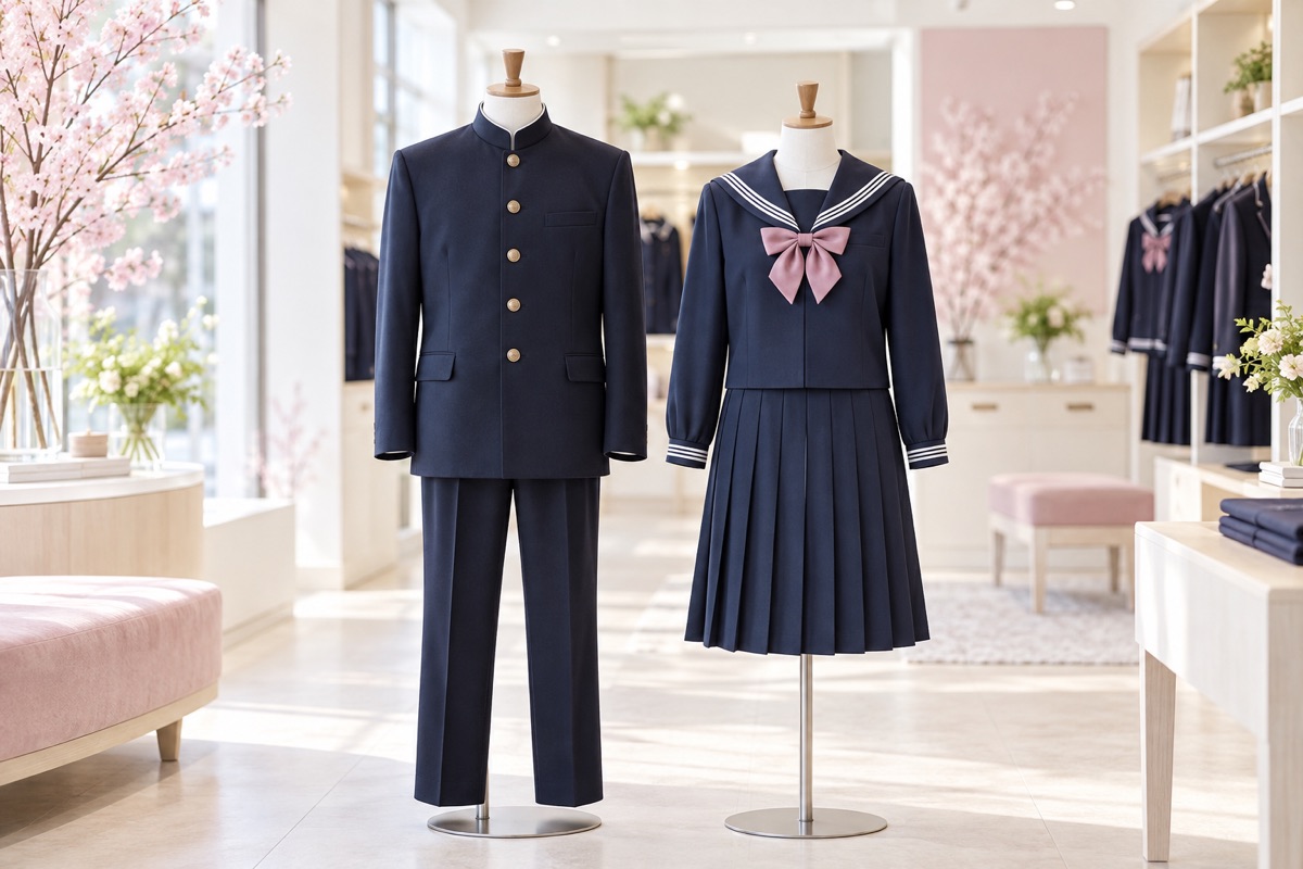 中学校の男子・女子制服